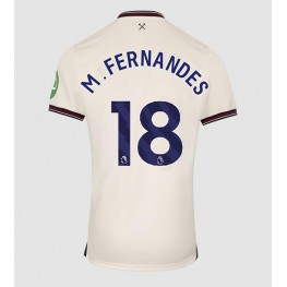 West Ham United Mateus Fernandes #18 Uit tenue 2025-26 Korte Mouw